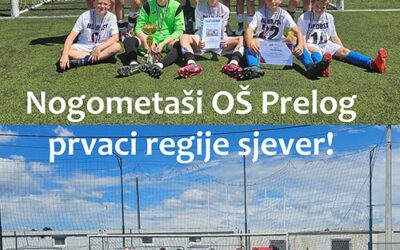 Nogometaši OŠ Prelog prvaci regije sjever!