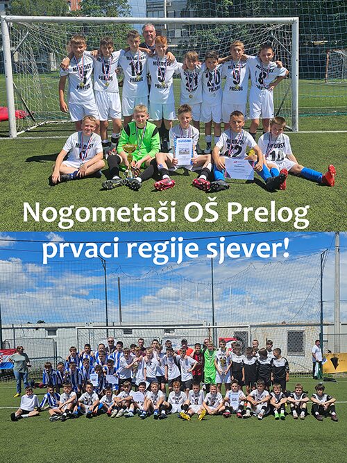 Nogometaši OŠ Prelog prvaci regije sjever!