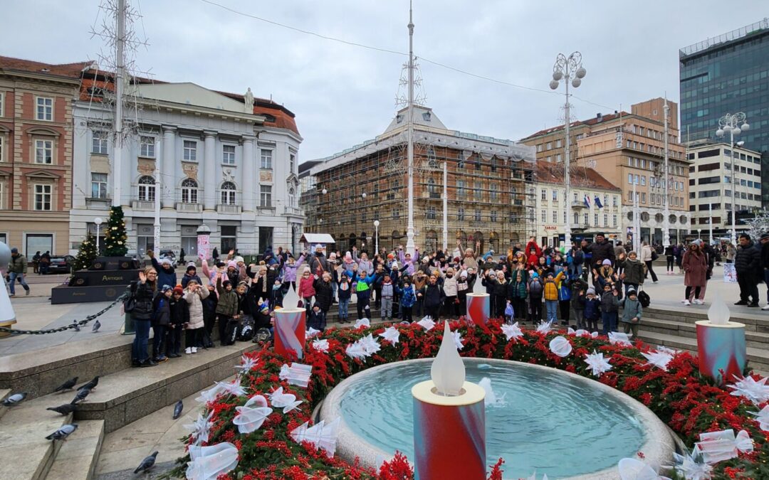 Drugašići uživali u čaroliji Božića u Zagrebu