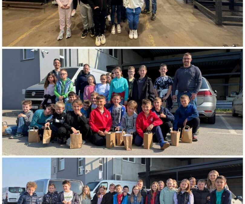 Trećaši učili o gospodarskim djelatnostima nizinske Hrvatske: Posjet tvrtki Summa-com d.o.o.