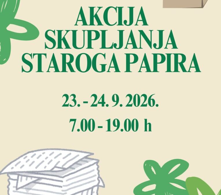 Akcija skupljanja staroga papira