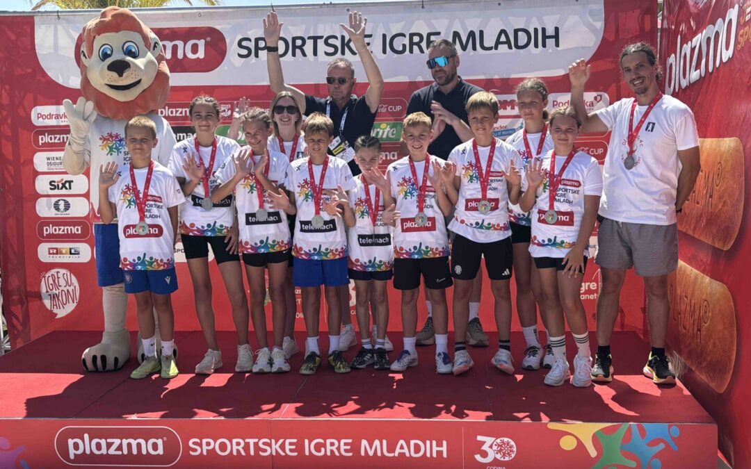 Srebro zlatnog sjaja iz Splita: Vatreni topovi viceprvaci Međunarodne završnice Sportskih igara mladih!